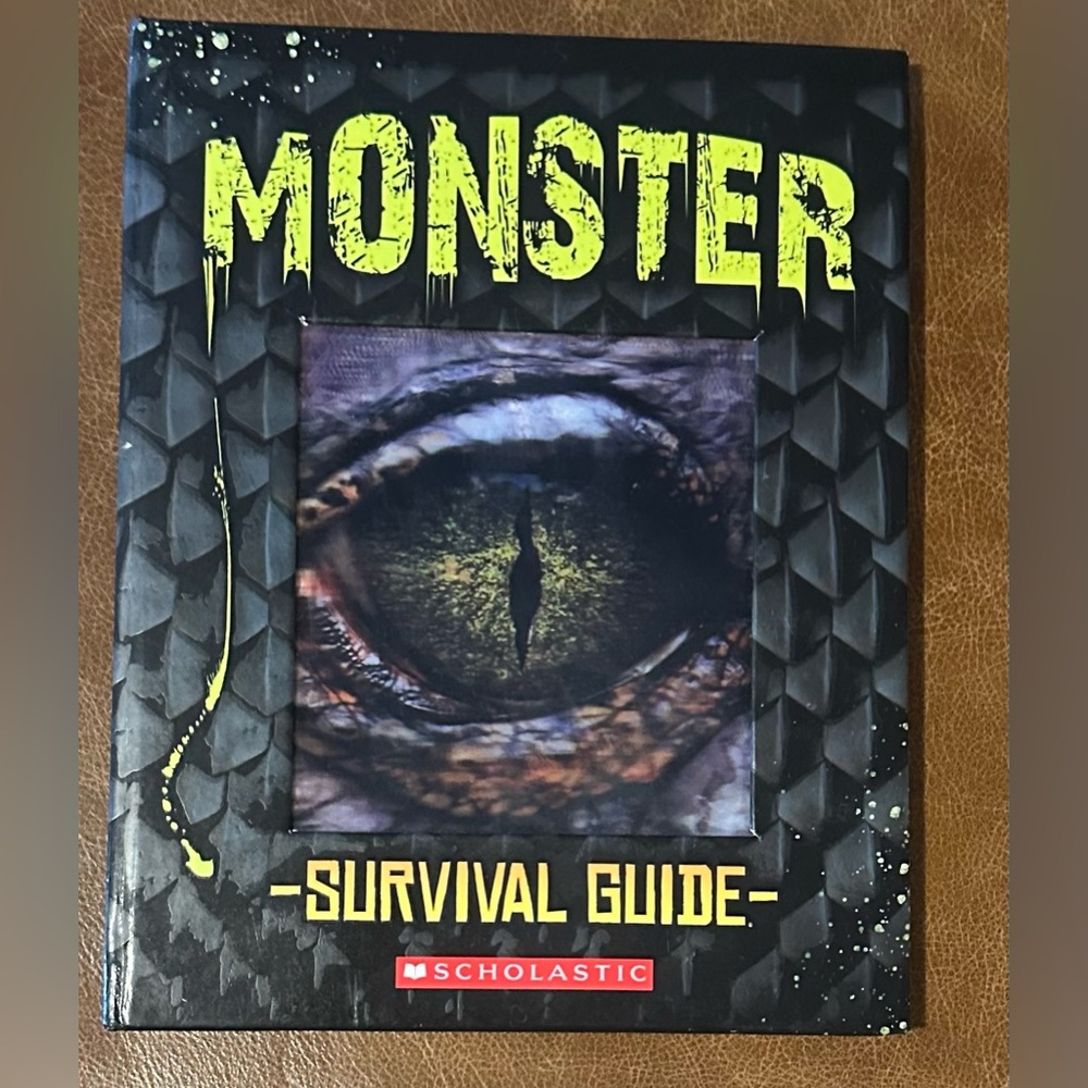 Monster Survival Guide Hardcover Book